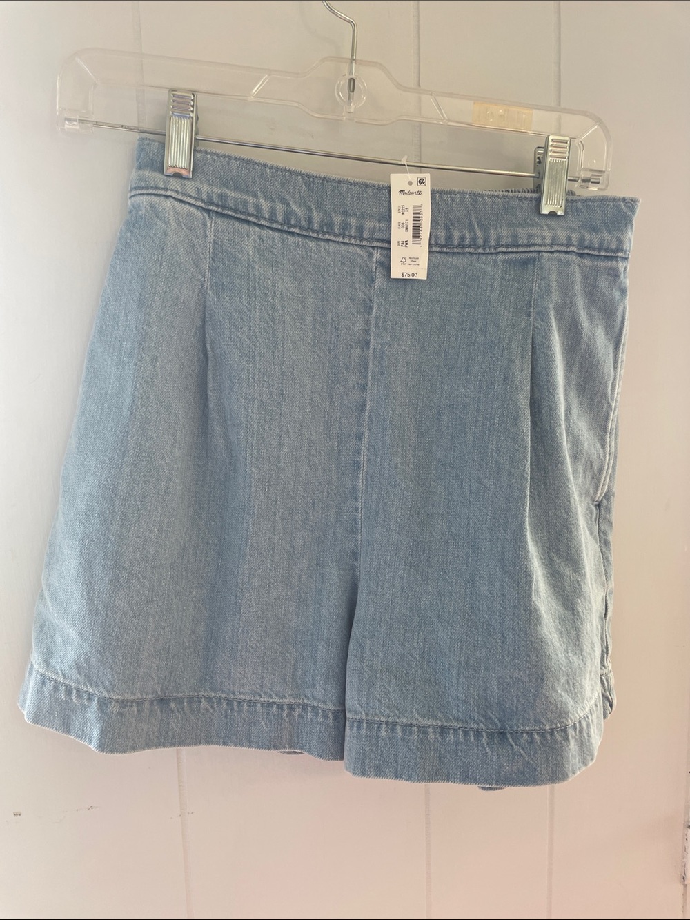 Madewell Light Wash Denim Shorts